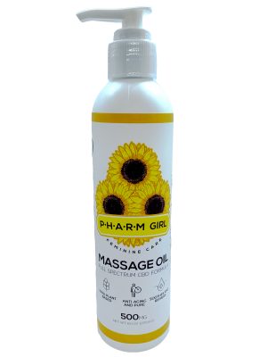 pharm girl massage oil [white]